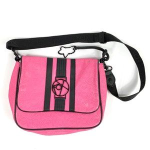 Fox Racing Pink Black Purse Shoulder Bag